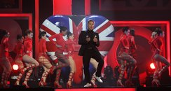 Olly Murs at the BRIT Awards 2012 