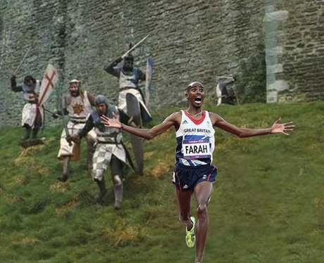 Mo Farah Running Away From Things | Others