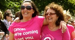 Northampton Race for Life Walkers Joggers and Runn