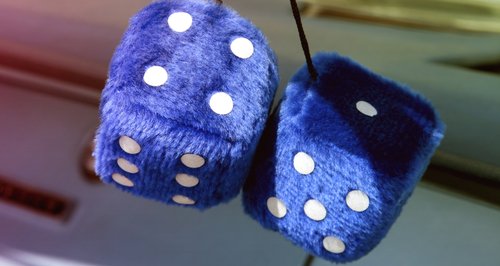 Car Furry Dice