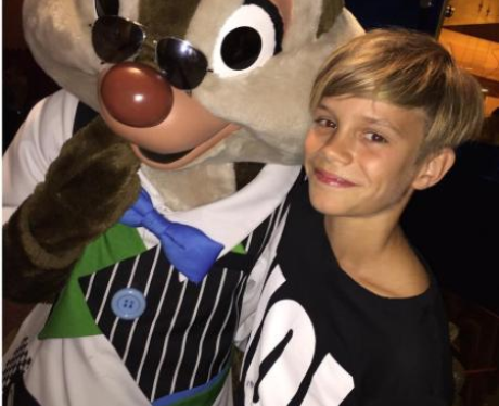 romeo beckham celebrities embracing the magic at 80s christmas songs