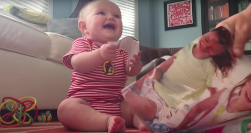 Storyful: Laughing baby