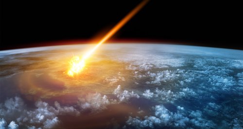 Asteroid coming from Space