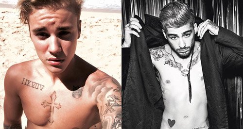 Justin Bieber and Zayn Malik Canvas
