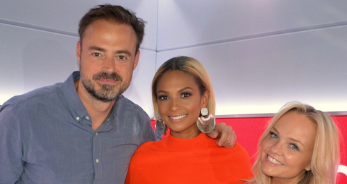 Alesha Dixon With Jamie And Emma