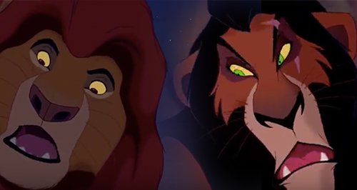 scar and mufasa