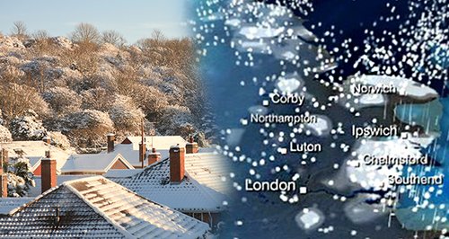 There's Going To Be Snow As Artic Blast Hits The U