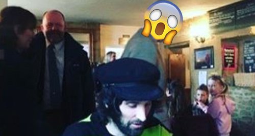Kasabian Prince Charles Photobomb