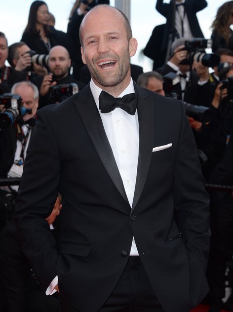 Jason Statham is all smiles on the red carpet. - Cannes Film Festival ...